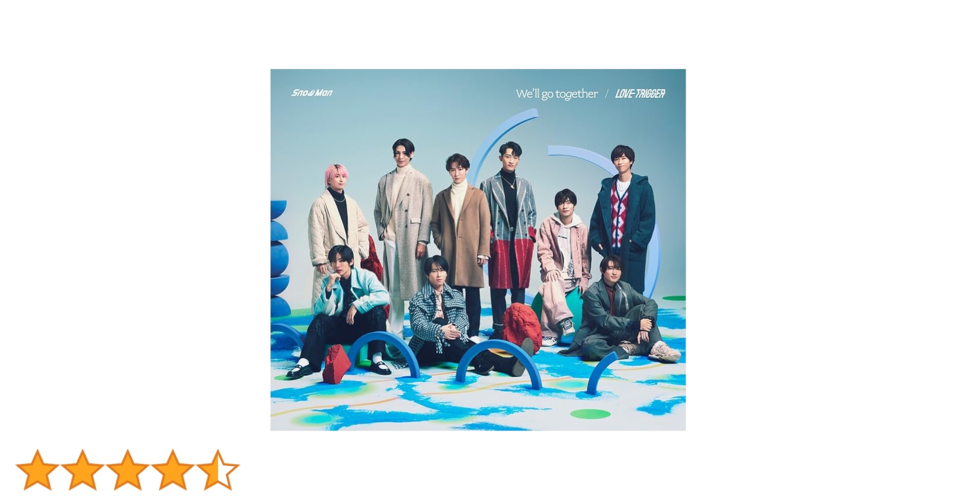 2PMCD♡シングル・DVD付き♡アルバム&ポスターセット Amazon.co.jp: Snow Man | We'll go together / LOVE TRIGGER(初回盤B